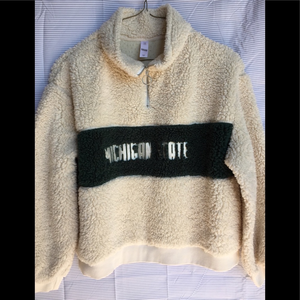 msu sherpa sweatshirt